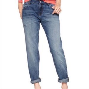 Gap Slim Boyfriend Distressed Jeans